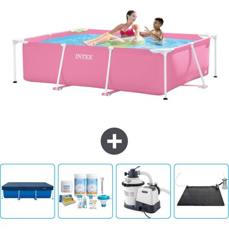 Rechteckiger Frame Pool - 220x150x60 cm - 5-teilig SCB62 (1/5)