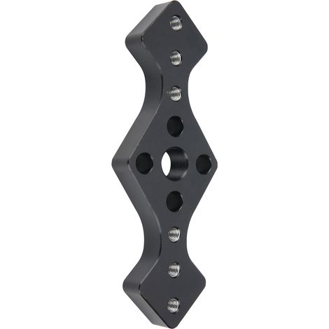 Lot Guide Perçage Droit Positionneur Aluminium Noir Outil Foret Précision (1/5)