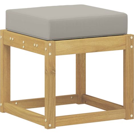 Maison Exclusive - Outdoor Hocker Bank Weiß 43 x 43 x 45 cm Massi