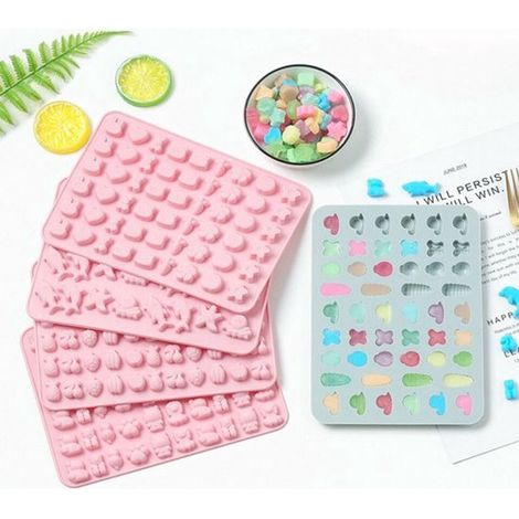 66 Stampo in silicone per caramelle gommose, cioccolato, gelatina, torta, decorazione - Rosa Frutta