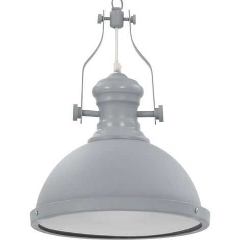 FIMEI Plafonnier Gris Rond E27 (1/5)