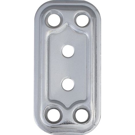 5PZ PIASTRA DIRITTA INOX ART.748 30X60 MM (1/2)