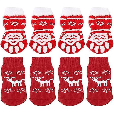 Lot de 8 chaussettes pour chien (1/3)