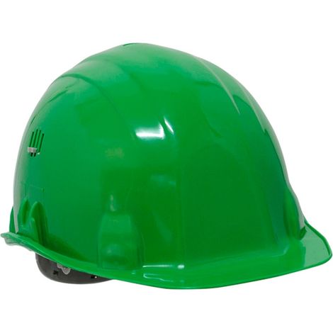 Casque de protection BRENNUS ventilé - vert - AUBOUEIX