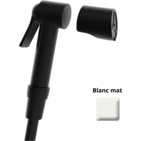 Ensemble WC avec flexible et douchette Blanc mat APICE - BOSSINI C98043B045 (1/2)