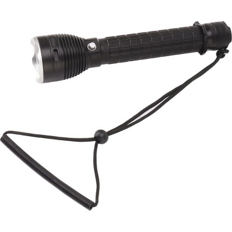 Lampe torche de plongée 3200 lm, étanche IPX8, en alliage d'aluminium, 3 modes d'éclairage, idéale pour l'aventure sous-marine (1/5)