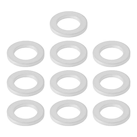 Set of Aluminium Seals 12.2 x 20 x 2 mm Suitable for Automotive Oil Drain Screws (1/5)