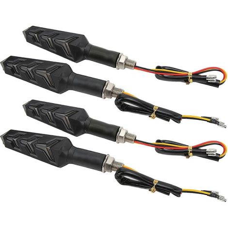 Stück Motorrad-LED-Blinker Tagfahrlicht Blinker vorne hinten 12V Gelb