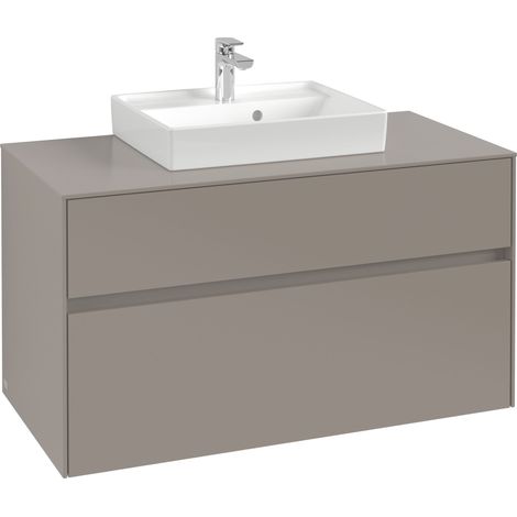 Villeroy & Boch Collaro Waschbeckenunterschrank, 2 Auszüge, (1/2)