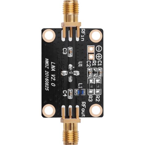 50K-2G Breitband-HF-Verstärker mit rauscharmem Verstärker (LNA), Verstärkung 31 dB bei 0,5 G (1/5)