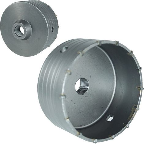 TRADE SHOP - Fresa Carotatrice A Tazza 130 Mm Per Muro Frese Pietra Calcestruzzo Cemento - (1/3)