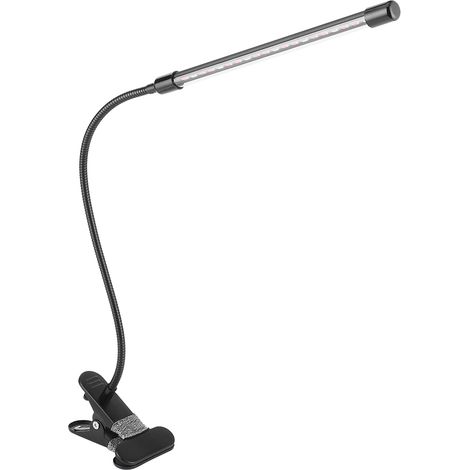 10W USB-betriebene LED-Pflanzenlampe mit Vollspektrum-Klemmbefestigung für Gemüse- und Blumensetzlinge in Innenräumen (1/5)