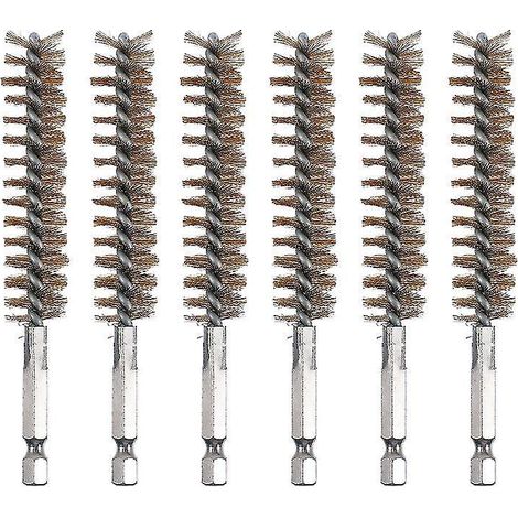 Lot de 6 brosses de nettoyage en laiton (1/3)