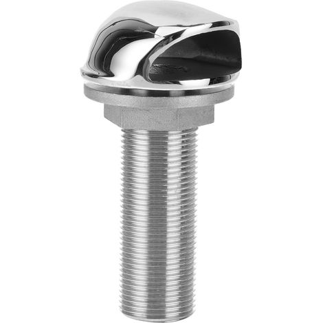Raccord cannelé droit de 1 pouce de diamètre pour tuyau marin, raccord traversant la coque pour tuyau de vidange, convient aux bateaux/yachts/camions/voitures/appartements/camping-cars (1/5)