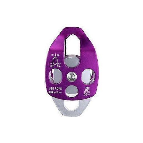 Doppelrolle für Hebesysteme, Kletterrettung, Schleppklettern, Doppelrollenheber, Outdoor-Kletterzubehör