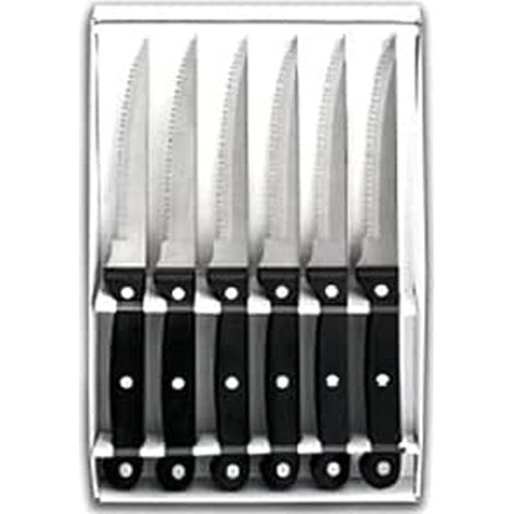 Set 6 cuchillos Chuleteros Dentados Classic
