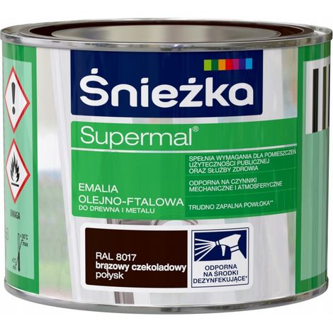 Śnieżka Supermal chocolat brun 8017 0,2l (1/2)