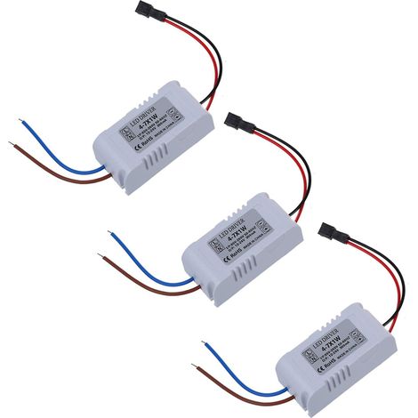 Convertisseur d'alimentation électronique pour lampe LED 3x 6W (MR16) (1/5)