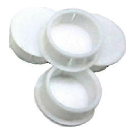 10pcs Round Plastic Cover Furniture Snap Hole Plug JV (1/5)