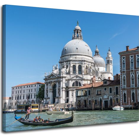 Leinwanddruck Italienische Architektur Venedig 100x80