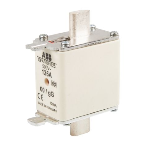 Fusible Couteau 125A GG Taille 00 500V 1SCA022627R1630 ABB 920559