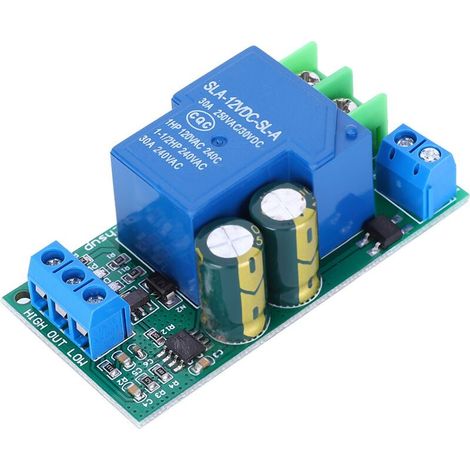 Contrôleur automatique de niveau d’eau pour aquarium – LC55B01 – 12 V CC/CA, 30 A, interrupteur à flotteur intégré (1/5)