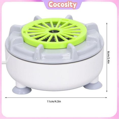Machine À Laver Les Fruits Et Légumes - Nettoyeur À Ultrasons USB - Pour Cuisine Maison - 10 W - 11 X 11 X 6 Cm - 1 Pièce (1/5)