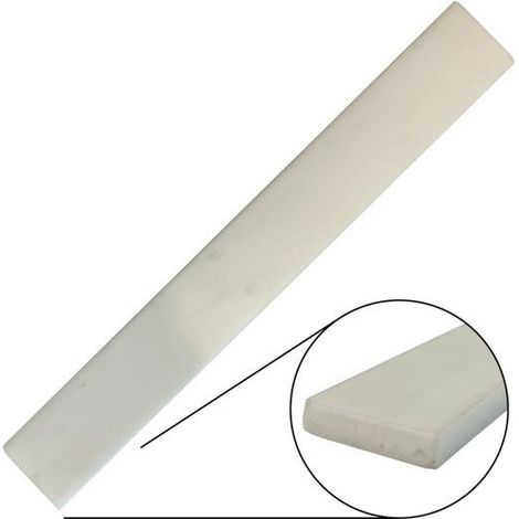 White PTFE Strip 25 mm x 6mm x 1 meter