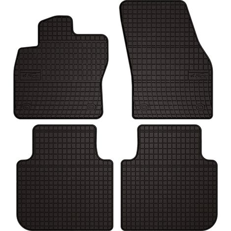 Gummi-Fußmatten für: Skoda Kodiaq Crossover (2016-) – schwarz, passgenau