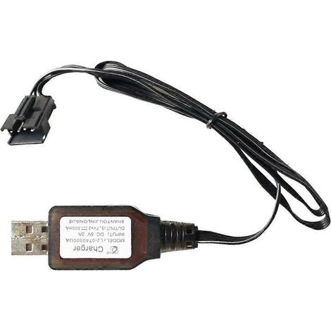 Chargeur inversé SM4P 7,4 V, câble de charge USB pour batterie lithium 4 broches (1/5)