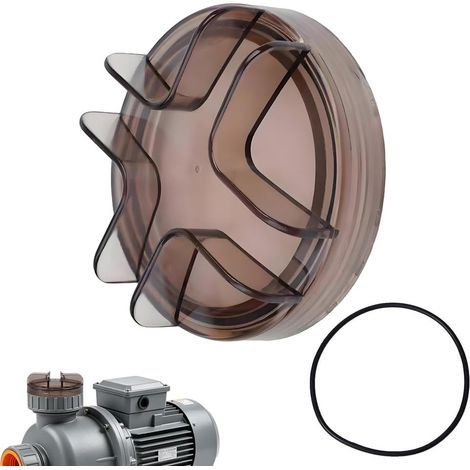 Couvercle Pompe Piscine, Couvercle de Rechange Pour Pompe de Piscine, Couvercle Filtre a Sable, Compatible Avec Les Modèles 3/4 HP, 2400 GPH (1/5)