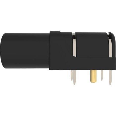 Schützinger SWEB 8094 Au / SW Presa d'installazione ad angolo di sicurezza Nero 1 pz.