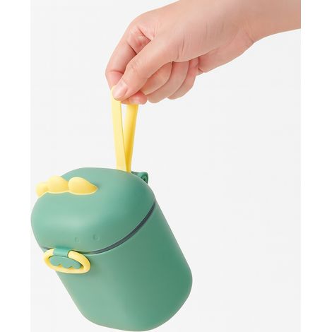 Recipiente hermético para leche en polvo con taza medidora. Recipiente hermético para leche en polvo o dulces. (1/5)