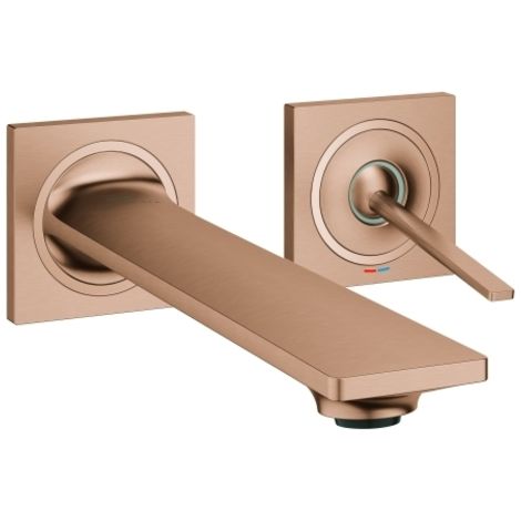 Grohe Allure Mitigeur lavabo mural 2 trous Taille M Bronze, 19386DL2 (1/2)