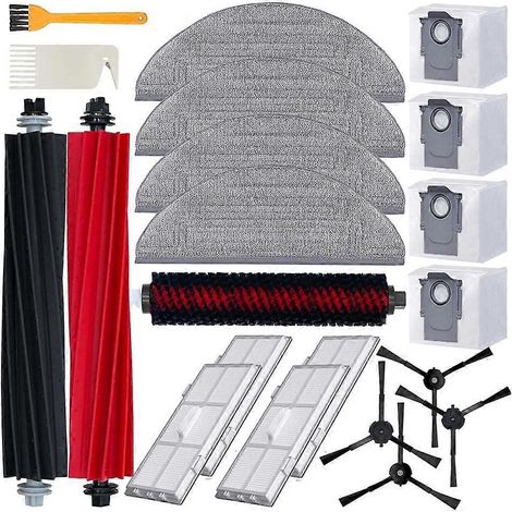 Kit d'accessoires pour Roborock S8 Pro Ultra, Pièces pour S8 Pro Ultra, brosse principale, Mopping chiffon filtre HEPA (1/5)
