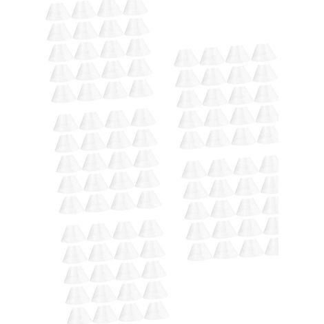 Lot De 5 Filtres De Rechange Pour Hotte De Cuisine 20 Pièces X 5 En Forme De Bol En Maille Absorbant Lhuile Universels Sans Outils (1/5)