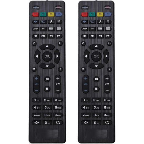 Lot de 2 télécommandes de remplacement pour boîtier TV Mag254 (compatible avec les boîtiers IPTV Mag 250, 254, 255, 260, 261 et 270). (1/5)