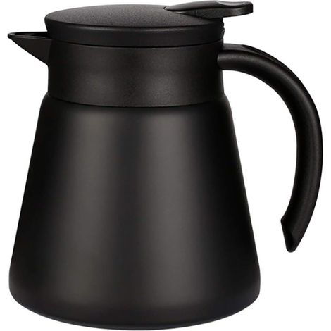 Cafetera - Termocan - Acero Inoxidable 18/8 - Aislamiento Al Vacío Doble Pared - 680 Ml - Para Café Y Té - Uso Doméstico Y Oficina (1/5)