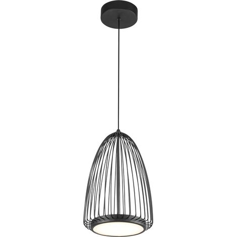 Suspension, Suspension LED Smart en métal noir Mantra Noir en Metal, MANTRA (1/4)