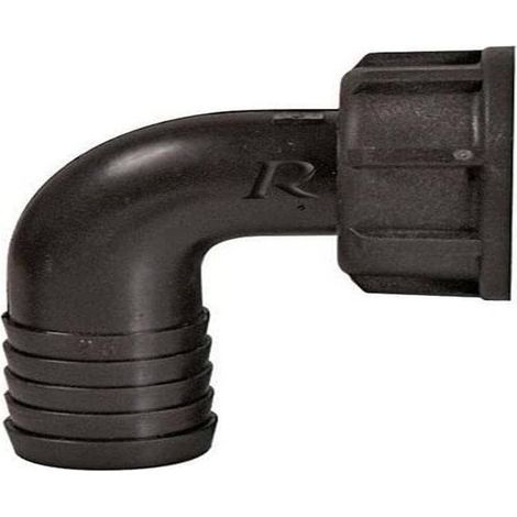 Raccord Cannele Coude 1 po x19mm - Écrou Tournant - Connexion Fiable et Étanche - D-Work