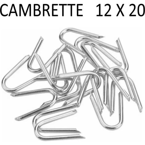 CHIODO CAMBRETTA CAVATORTA - SCATOLA ROSSA MM 12X20 CF=KG 5 - 1 confezione (1/2)
