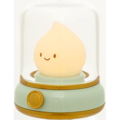 Veilleuse Enfant Adulte LED Dimmable USB Rechargeable - Mode Chaud & Bougie Scintillement avec Minuteur (1/5)