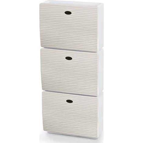 Trio zapatero vertical arena 52x20x120 cm