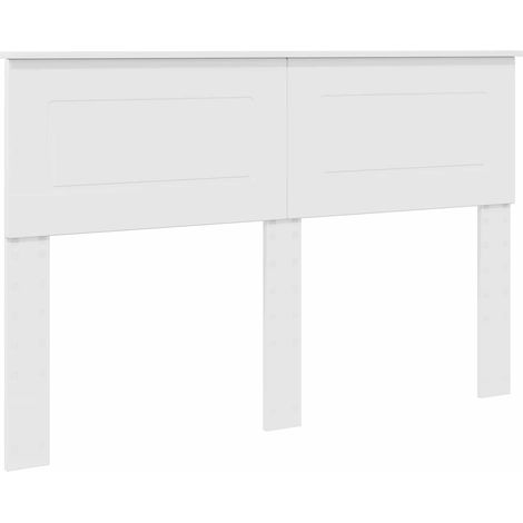 Maison Exclusive - Testiera Bianco Lucido Legno multistrato
