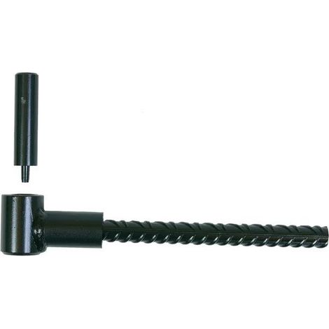 Ing-fixations Pernios de persiana doble negro 12 x 165 mm
