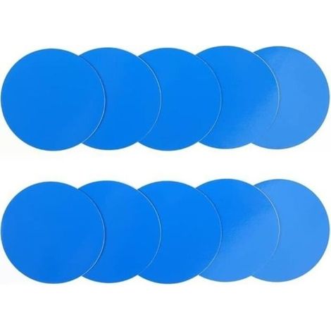 10-Piece Underwater Inflatable Pool Patch Kit for Spa, Mattress, Pool Float, PVC Pool Liner Repair Kit for Inflatable Mattress (1/4)