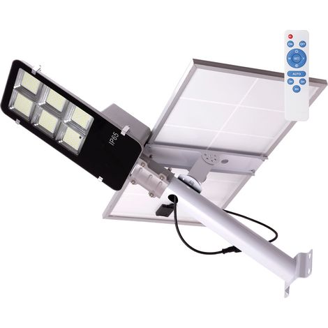 LED -Straßenleuchte Solar-Fernbedienung- Dimmbar- Tafel: 6V 400W Batterie: 3,2V 35000MaH [HO-FAR-SOL-400W-CW]