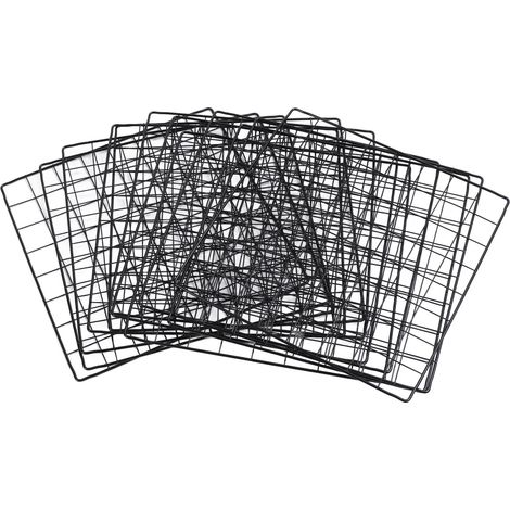Enclos métallique portable à 12 panneaux détachables pour petits animaux (chats, petits chiens, lapins) - Utilisation intérieure et extérieure (1/5)