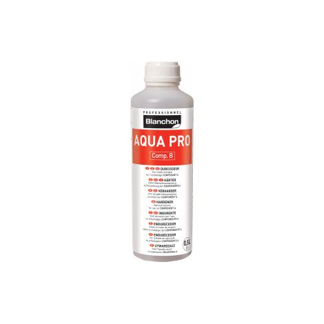 Blanchon Durcisseur Aqua Pro RPA 0,5 L – Composant B pour vitrificateurs et peintures Aqua compatibles