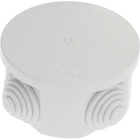 CASSETTA DERIVAZIONE STAGNA IP44 D 80X40 MM- ELETTROCANALI- 1,0 pz